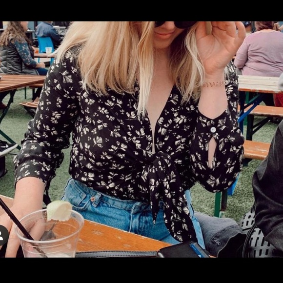 Capulet floral tie waist Daria bodysuit - Picture 7 of 7